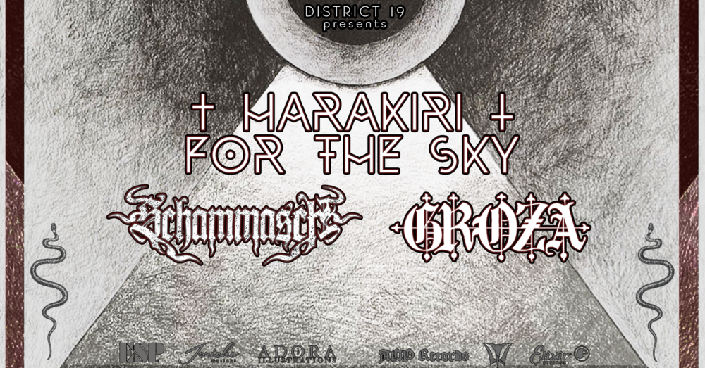 You are currently viewing Harakiri For The Sky / Schammasch / Groza