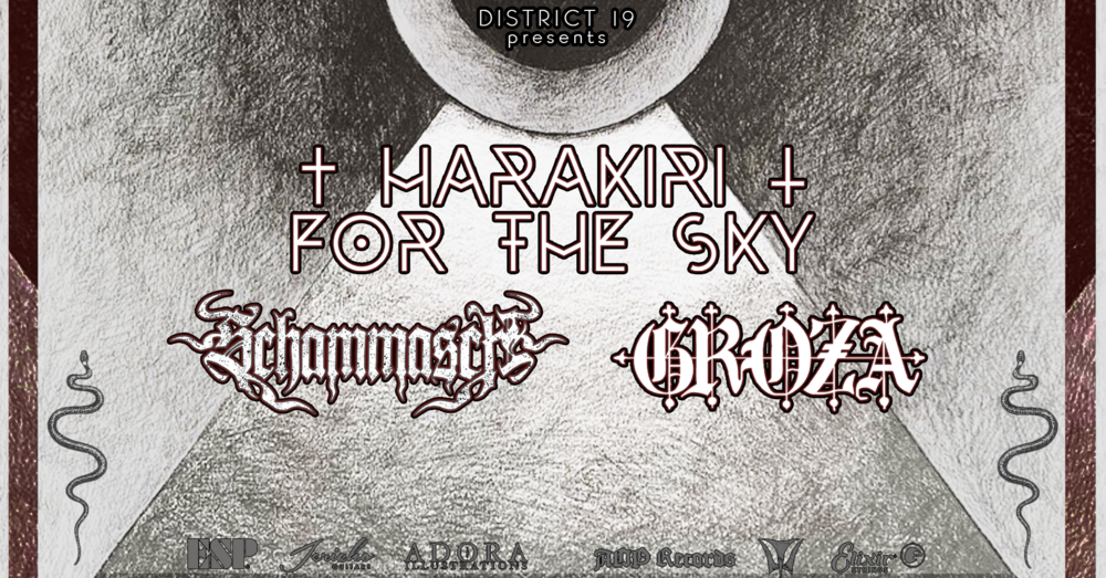 Read more about the article Harakiri For The Sky / Schammasch / Groza