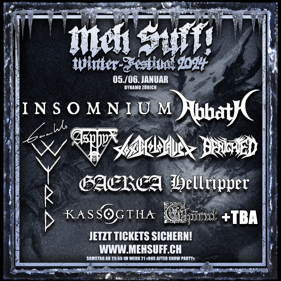 Read more about the article MEH SUFF! WINTER-FESTIVAL 2024 – Band-Update